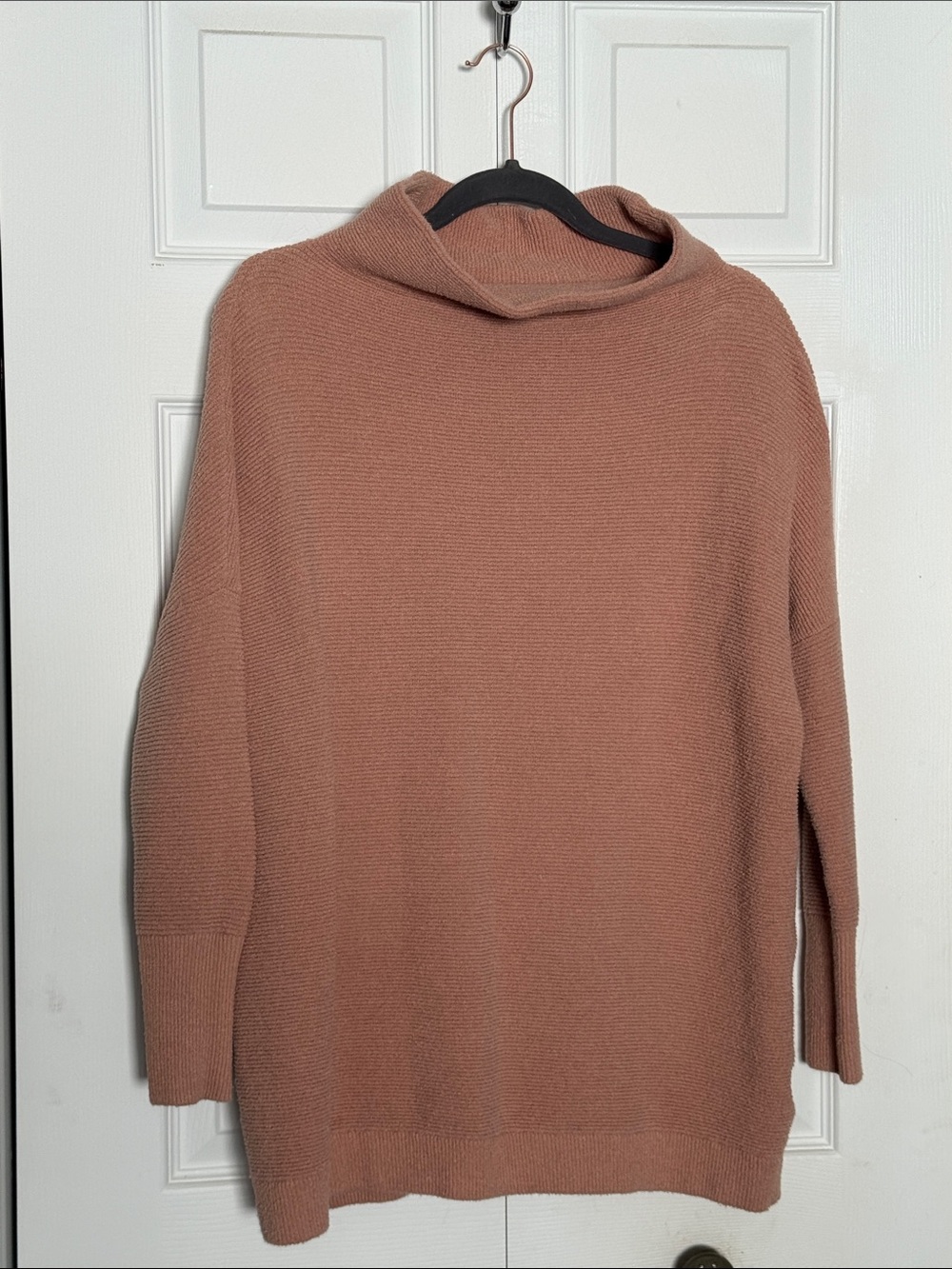 Free People Dusty Rose Turtleneck Sweater